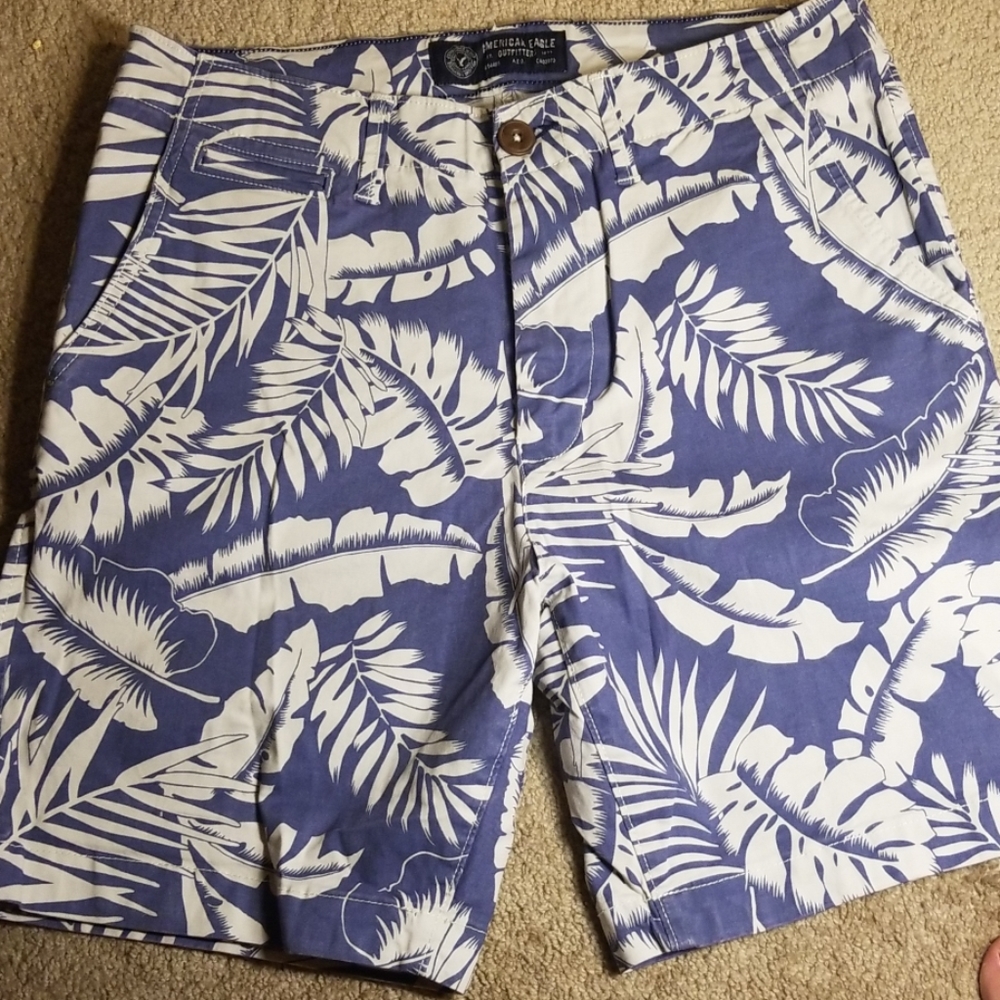 American Eagle Hawaiian shorts